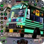 american bus driving simulator android application logo